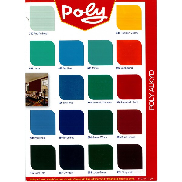 Sơn Dầu Poly Alkyd: Với khả năng chống thấm và chống nứt tuyệt vời, sơn dầu Poly Alkyd là giải pháp tuyệt vời cho công trình xây dựng của bạn. Hãy xem chi tiết để lựa chọn sản phẩm tốt nhất cho công việc của mình!