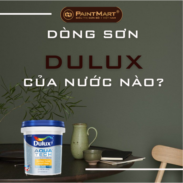 Tại sao Dulux được khẳng định là một trong những thương hiệu sơn phổ biến nhất?