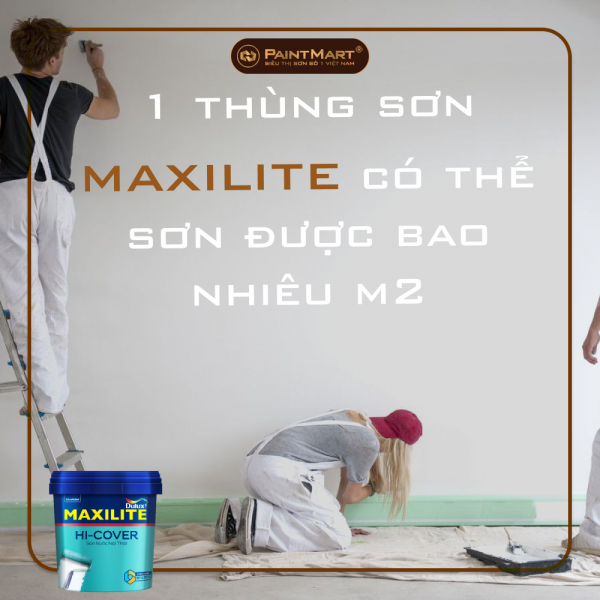 1 lít sơn maxilite bằng bao nhiêu kg