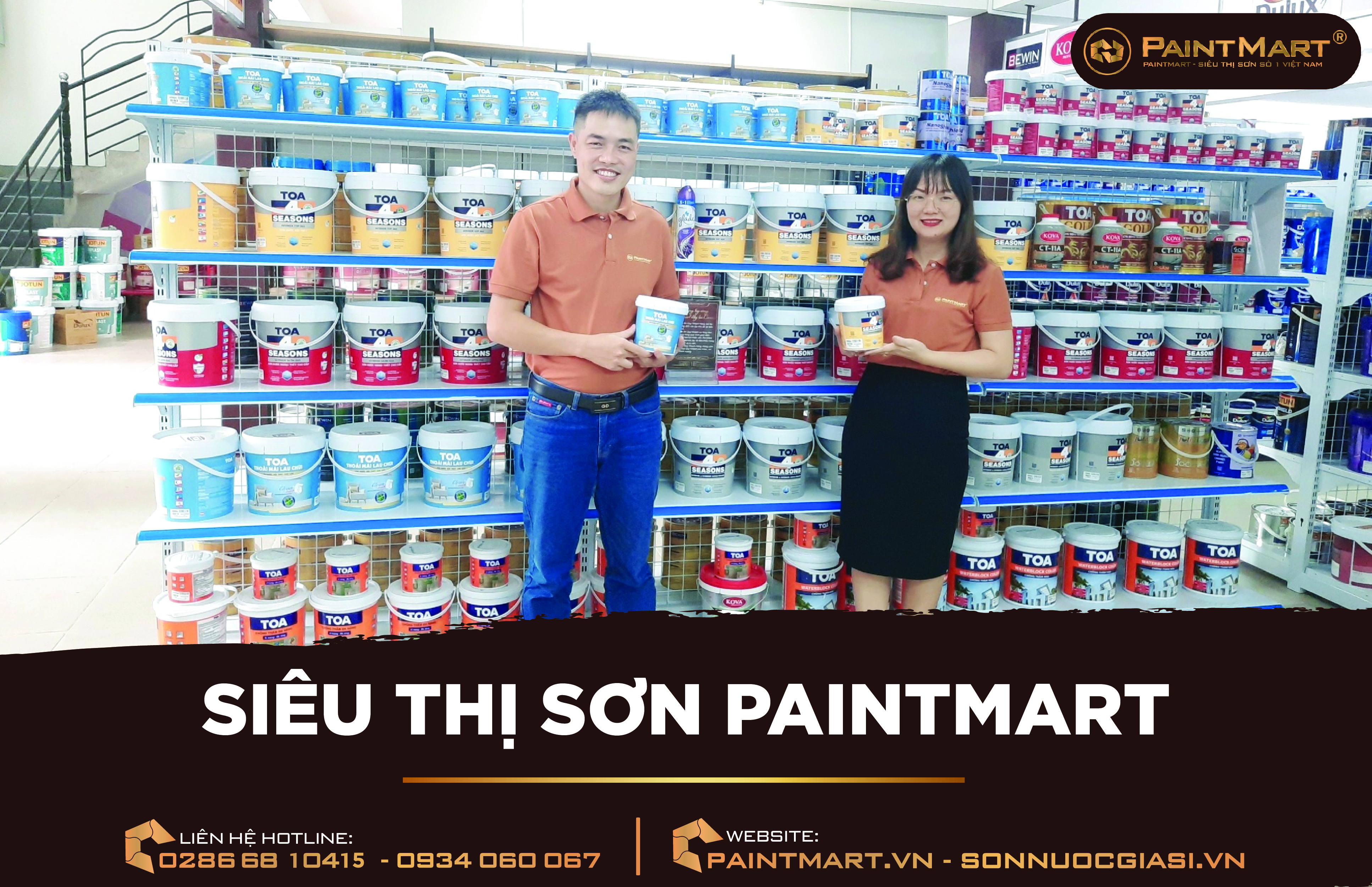Hãy đến với đại lý sơn Toa để khám phá những sản phẩm sơn chất lượng cao, đảm bảo mang đến cho bạn sự lựa chọn hoàn hảo cho ngôi nhà của mình.